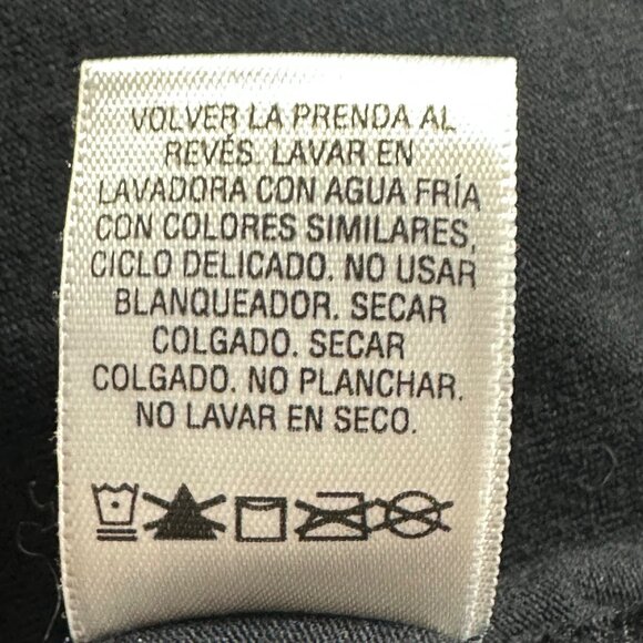 Apostrophe Stretch Tank Top XL Black & Gold Floral Pattern Classic Goth Career - Picture 6 of 8